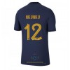 Maglia ufficiale Francia Christopher Nkunku 12 Casa Mondiali 2022 per Uomo